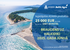 Dodies uz saulaino Halkidiki kopā ar Baltic Agro un ADAMA!