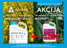 ADAMA pavasara akcija