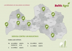 SERVISA CENTRU UN NOLIKTAVU DARBA LAIKS SVĒTKU PERIODĀ