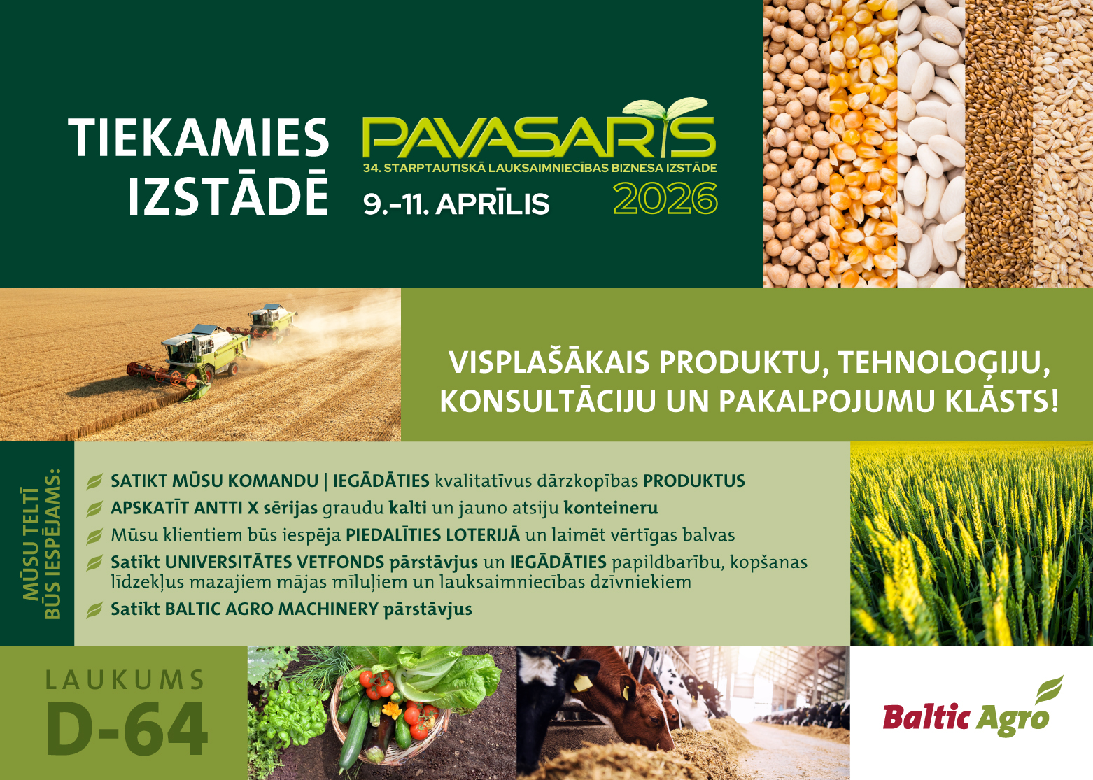 TIEKAMIES RĀMAVAS IZSTĀDĒ “PAVASARIS 2026”