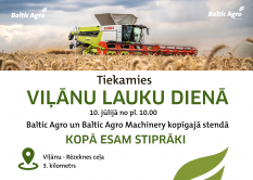 TIEKAMIES VIĻĀNU LAUKU DIENĀ - šo ceturtdien, 10. jūlijā!