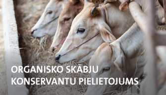 Organisko skābju konservantu pielietošana